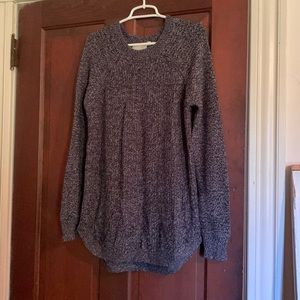 RD Style Oversized Knit Purple Sweater